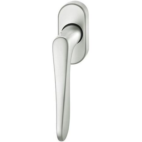 Poignée fenêtre,oval,Alu F1 34 1144, Broche 24-38mm