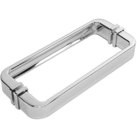 Poignée finition chrome brillant remplacement pour cabine et porte de douche mod. Optional 3