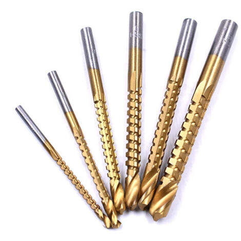 Poignée foret hélicoïdal 3-8mm, ensemble taraud composite pour bois plastique