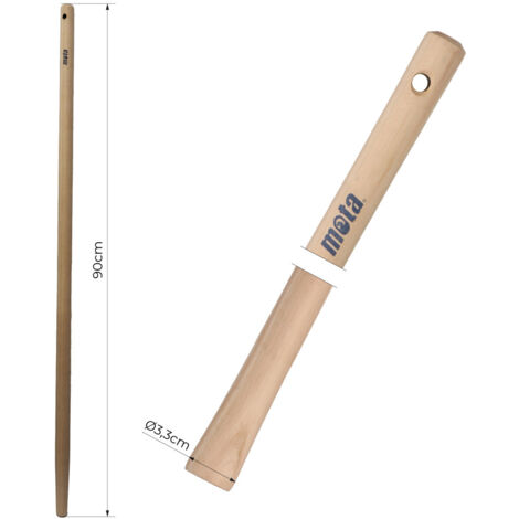 Poignée houe 90x3,3cm ama9033 mota