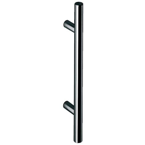 Poignée inox 304 EST type STG 112 Ø 32 H 400 mm avec fixation - NORMBAU