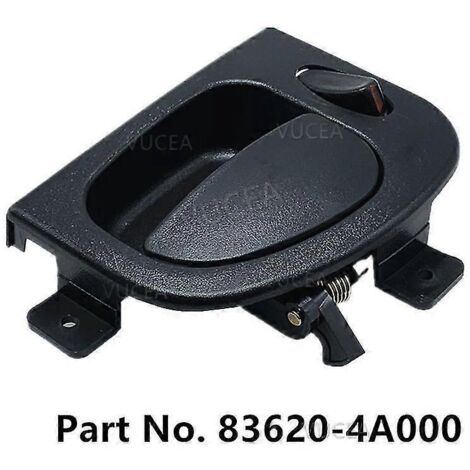 Poignée intérieure de porte arrière droite d'origine pour Hyundai H1 H-1 Starex I800 96-07 83620-4a000 83620-4a000lk - Cache de protection de serrure de porte