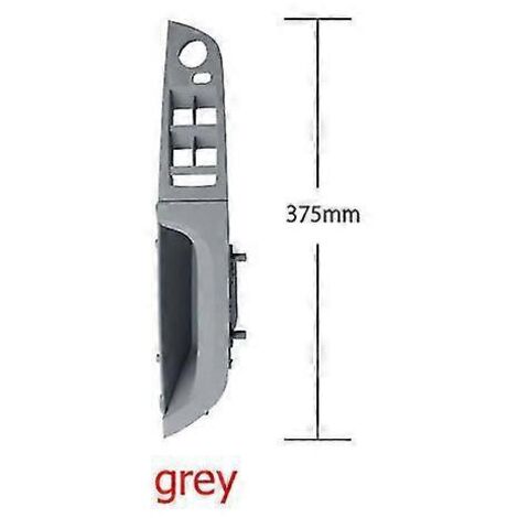 Poignée intérieure de porte gauche (gris, beige, noir) pour BMW Série 3 E90 E91 328 330 335  Poignées de porte intérieures  375 mm, gris, simple