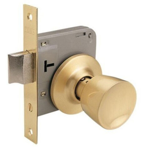POIGNÉE LAITON MAT ENTRÉE-BOUTON