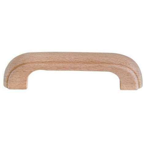 Poignée Meuble Classique Hêtre Brut L112mm - B BEAUTY