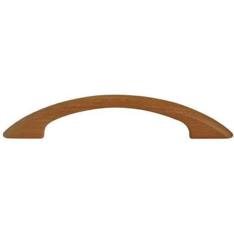 Poignée Meuble Classique Hêtre Vernis L131mm