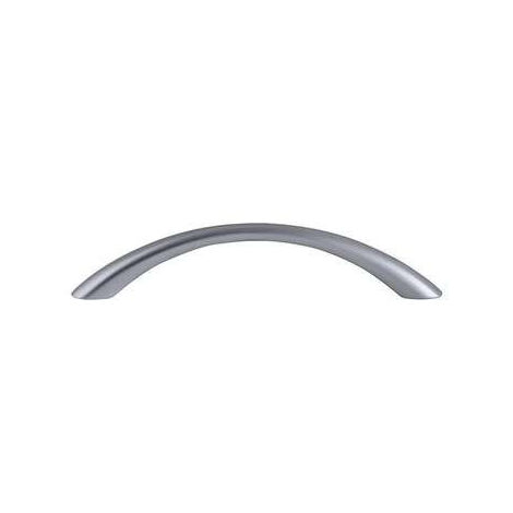 Poignée Meuble Contemporaine Zamak Chromé Mat 96mm - B BEAUTY