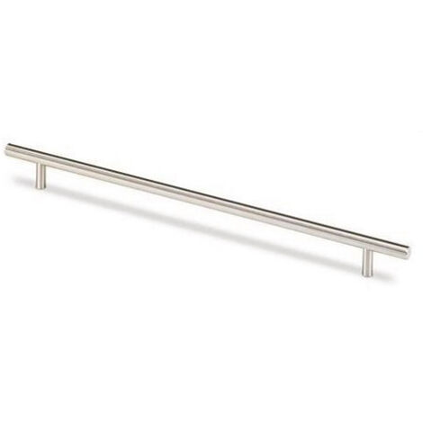 Poignée meuble Salvia Inox brossé 384mm D.12mm HETTICH