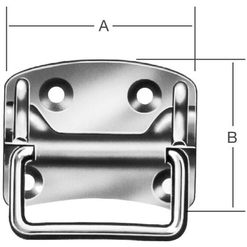 Poignée meuble VA/100 mm