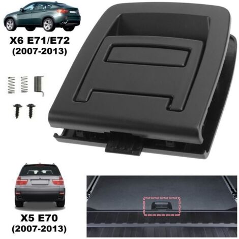 Poignée Noire pour Plancher Tapis Trappe de Coffre compatible avec X5 (E70) et X6 (E71, E72) - 51479120283 9120283