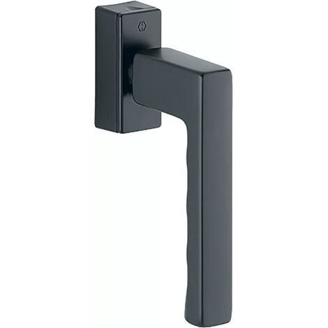 Poignée OB Secuforte® - Toulon Hoppe - Noir mat - Tige de dépassement 20 à 30 mm