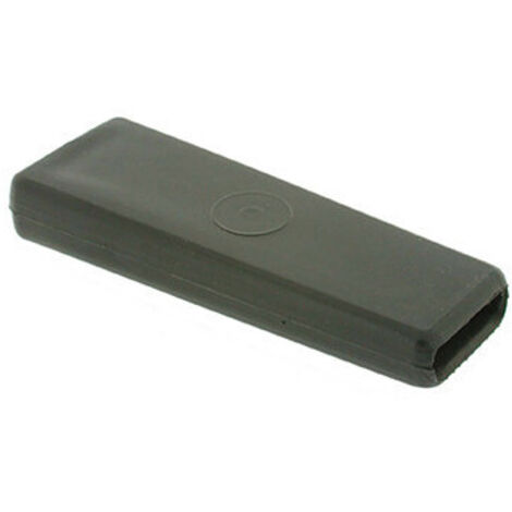 Poignée plate en plastique adaptable - Dimension: 30 x 6mm - L 110mm