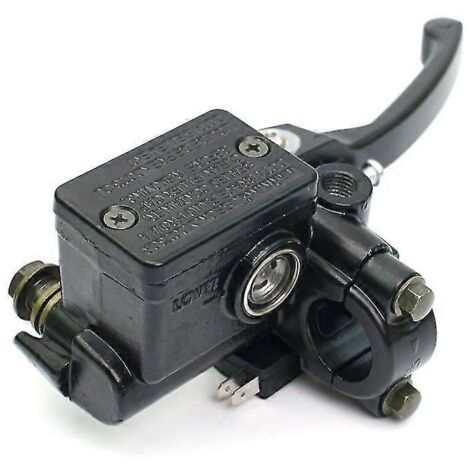 Poignée pliable 22 mm pour pompe de frein, pompe hydraulique et levier d'embrayage pour quad/moto tout-terrain/motocross 50-250 cm³ CRF KLX TTR Apollo 125 (côté droit)