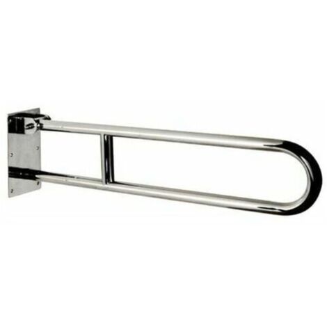 Poignée PMR pivotante en inox USIS chromé - Chromé