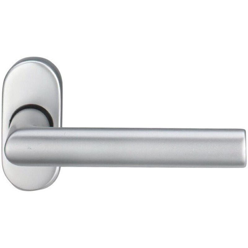 Poignée porte 1108/2033 Inox est ov.8mm droit EDI