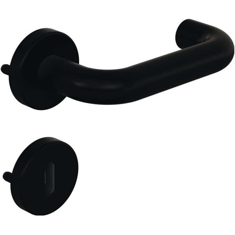 Poignée porte 111PBR01.230 Plastique 90 ma rd.PZ din g/d d/d Hewi