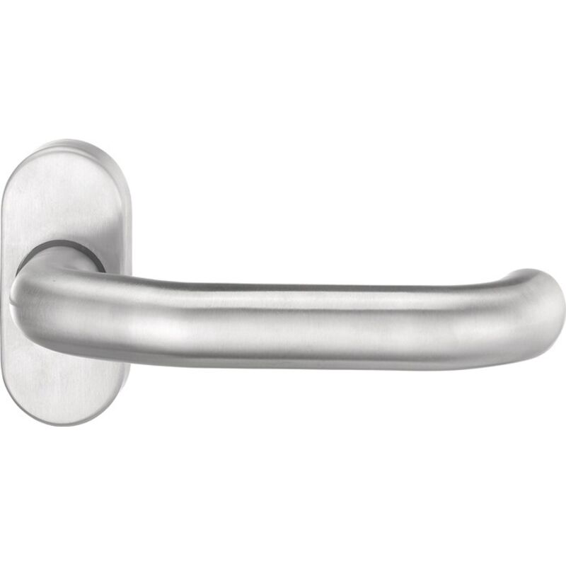 EDI - Poignée porte 1300/2133 Inox est courbé carré.9mm