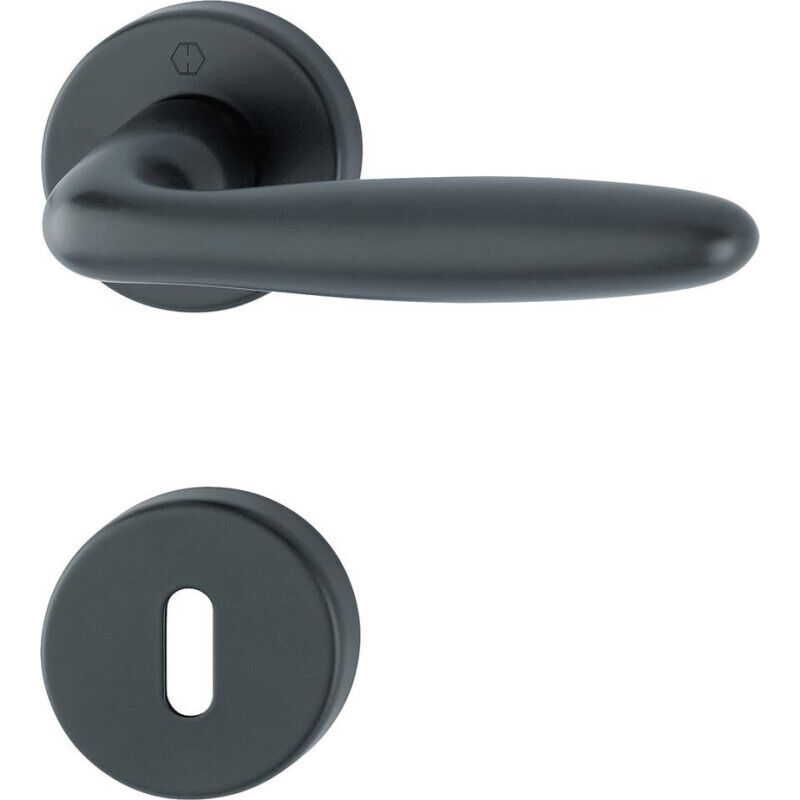 Hoppe - Poignée porte 1510/42KB/42KBS. F9714M.OB.37-47