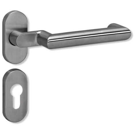 Poignée porte 162XAH01.640 VA XA PZ-PZ DIN Gauche/Droite HEWI