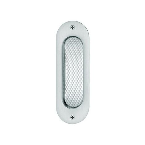 Poignée porte a encastrer 0 42 4212,oval,Alu F4
