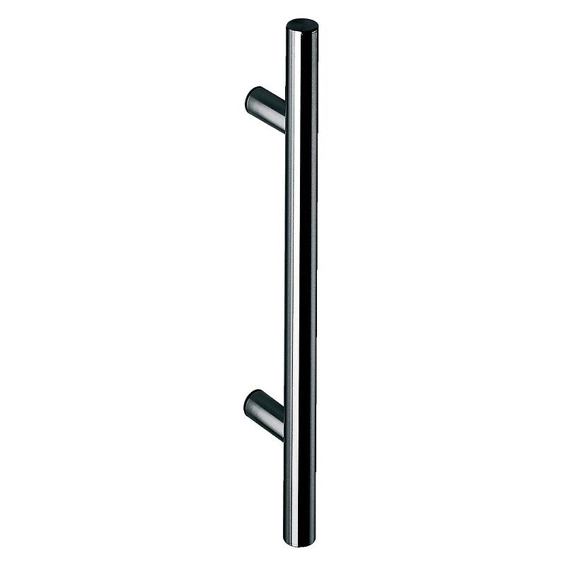 Poignée porte battante inox nt hauteur 350 mm ø 32 mm - type stg 122-32 droite Normbau