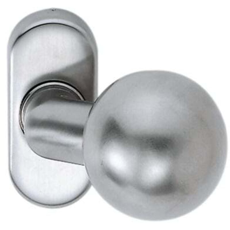 Bouton de porte profilé edi 2033/4020 Matériau Alu.F1 - 2033/4020/01