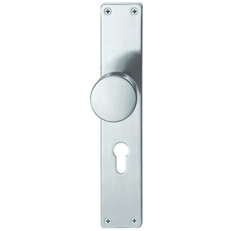 Poignée porte boule PZ, 0 19 1970,carré,Alu F1