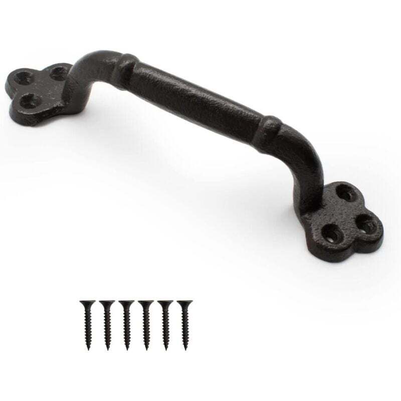 Poignee Porte Coulissante, Fonte Poignee de Porte, Poignée de Porte de Grange,poignée meuble cuisine est Utilisé pour les Abris de Porte, Garages, Ar