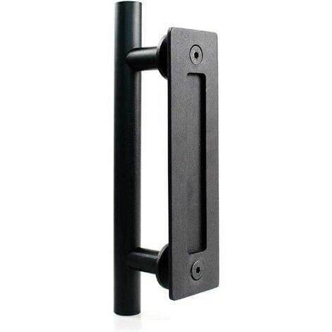 Poignee Porte Coulissante Poignee de Porte Noire Poignée de Porte de Grange Moderne