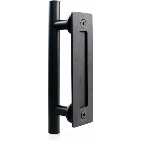 Poignee Porte Coulissante Poignee de Porte Noire Poignée de Porte de Grange Moderne