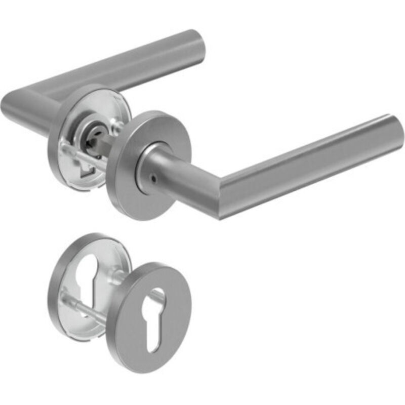 Poignée porte DD-Grt. er 8 mm forme l. pz Forme l. pz