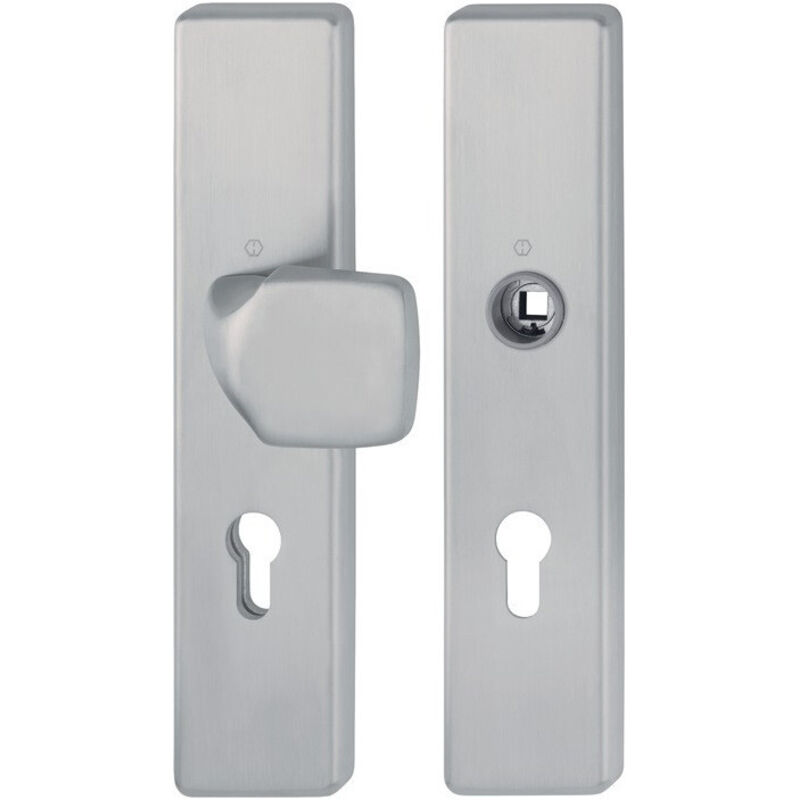 Hoppe - Poignée porte E61G/2221/2210 va F69 72mm 37-47mm