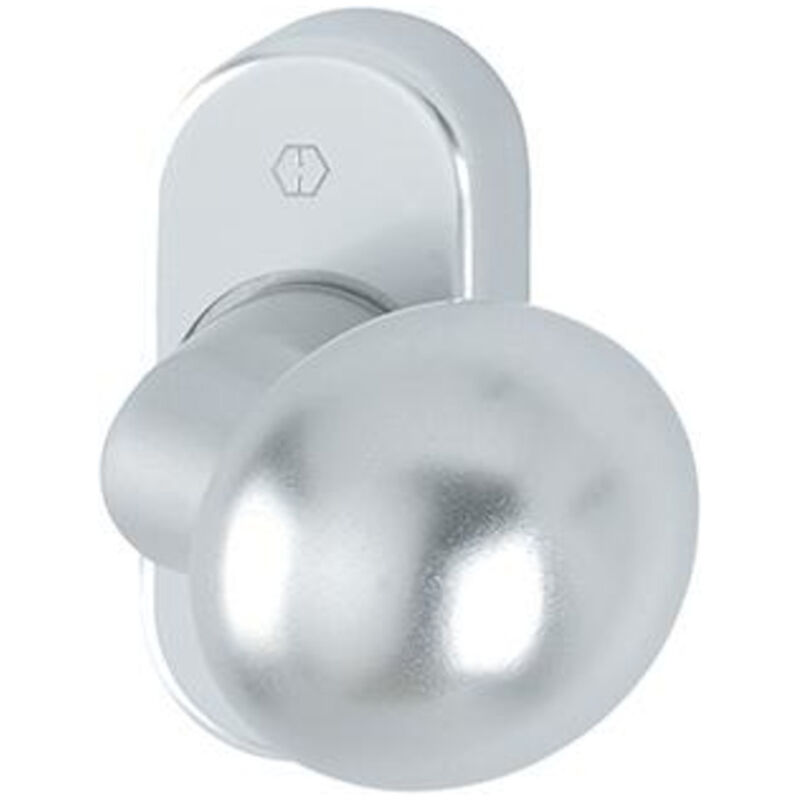 Hoppe - Poignée porte fs-pt -Knopf auf Ros. FS-50G/55 FEST2,F1