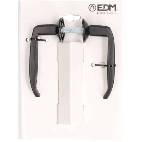 Poignée Porte Métal Noire Edm Robustesse Et Design Moderne - Edm