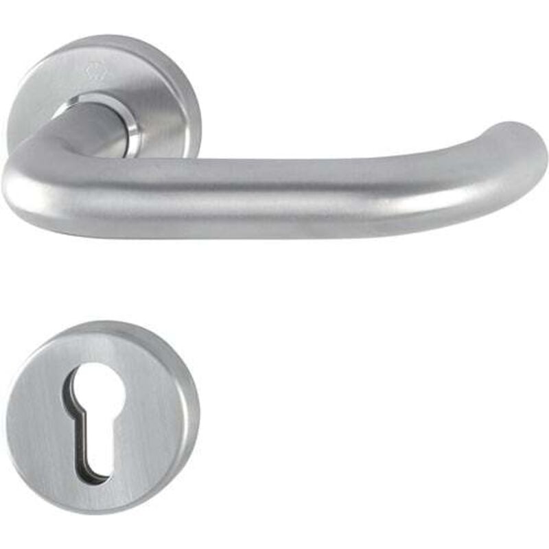 Demi-garniture à rosette Paris E138Z/42/42S va F69 4-KT.8mm p.protection combinée - 3332019 - Hoppe