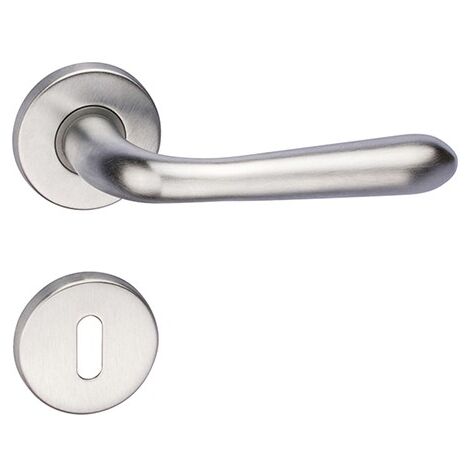Poignée porte PZ,Betty avec Rosetten,Mattchrom