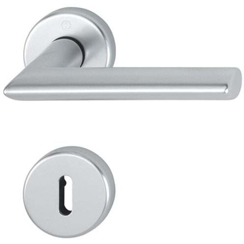 Hoppe - Grille de rosace Stock.1140/42KV/42KVS Alu.F1 rd.OB din l/r d/d - 2782712