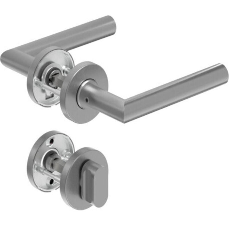 Poignée porte WC-Grt. er Forme en l Forme en l