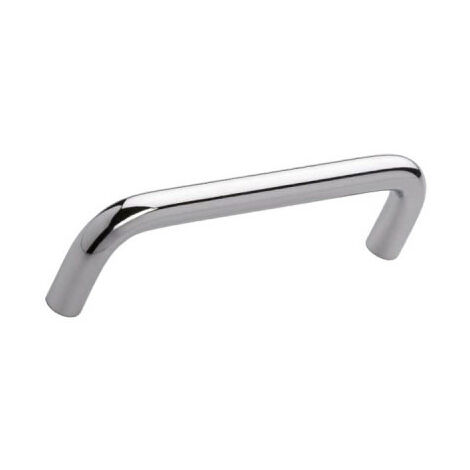 Poignée pour meuble SIRO Acier - 140 x 86 mm - Chrome brillant