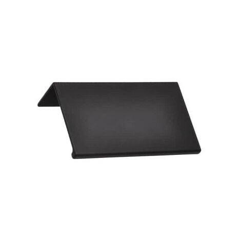 Poignée pour meuble SIRO Aluminium - 140 x 86 mm - Noir mat
