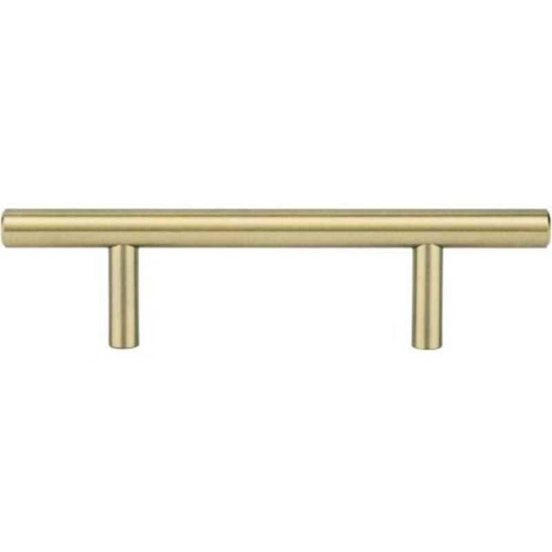 Poignée pour placard Longueur 18cm Champagne doré