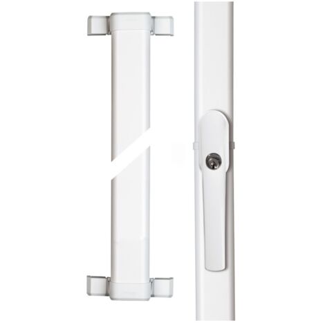 Poignée pour serrure fenêtre ou porte fenêtre 5 points blanc
