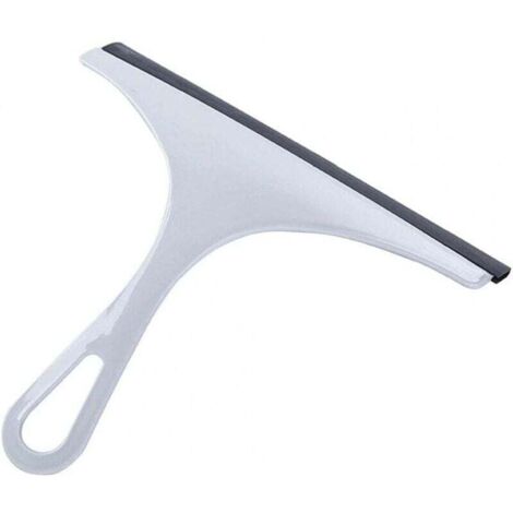 Poignée Raclette Nettoyante Universelle En Acier Inoxydable Pour Douche Fenêtre Miroir Et Vitre De Voiture