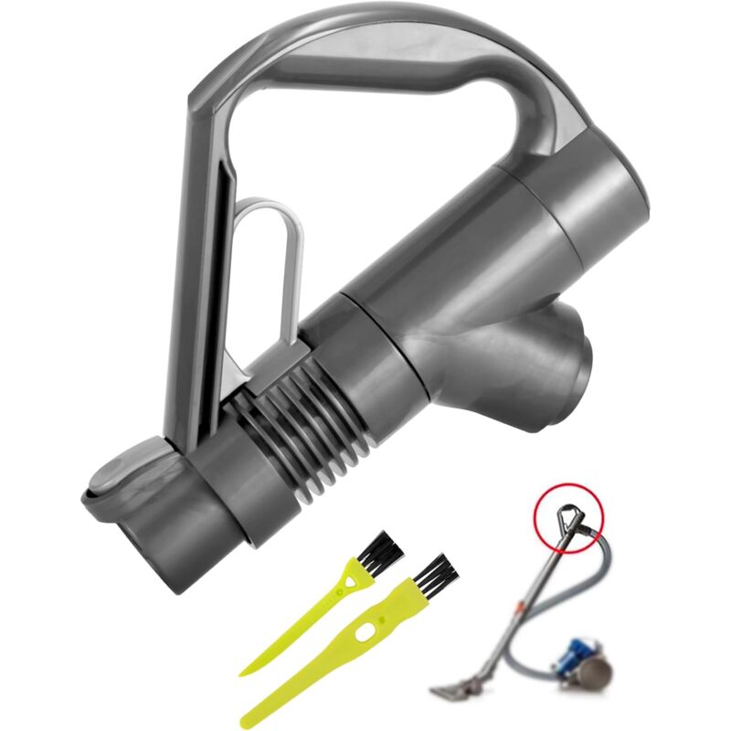 Poignée Rechange Compatible avec Dyson DC19 DC29 DC33C DC37 DC52 DC23 DC26 DC32 DC36 DC48 Piece Détachée Manche pour Dyson 917276-01 Poignee