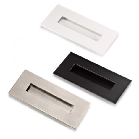 Poignée Rectangular 3790 - talla Noir mat. 155x73mm. 40x123x11mm.