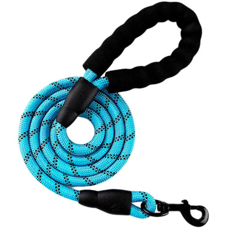 Poignée Rembourrée, Double Crochets Robustes, Laisse de Dressage pour Chien, Laisse Longue pour Chien de Petites à Grandes Taille