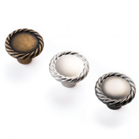 Poignée Rope 8581 - talla Etain rustique. ⌀34mm.