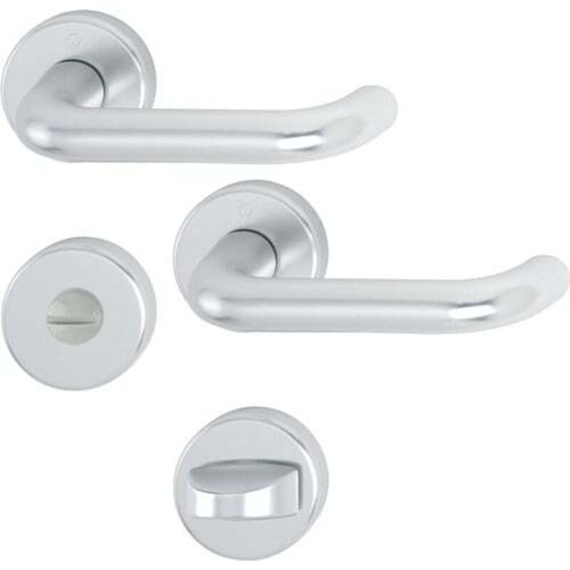 Grt.rosette Paris 138L/42KV/42KVS alu.F1 rd.SK/OL din l/r d/d - 3409080 - Hoppe