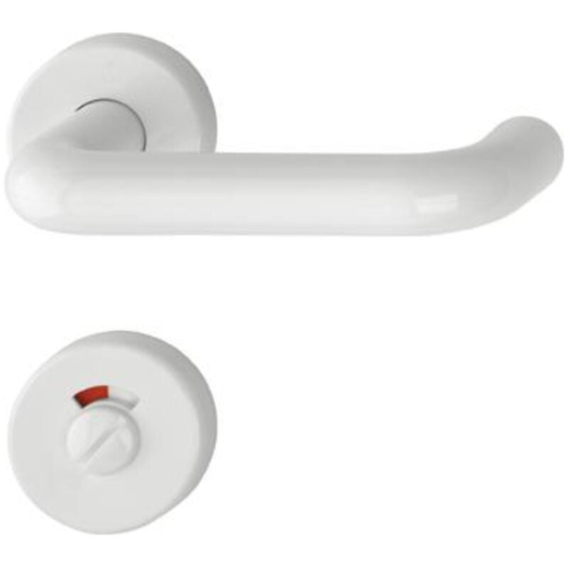 Hoppe - Poignée rosace K138L/15/15SGRT F9016 8 rwsk/ol