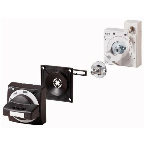 Poignée rotative à commande rompue noire +verrouillage par clé taille 2 000172530 EATON NZM2 XTVDKL